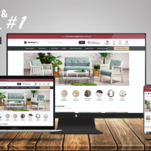 Mobilya Satış E-Ticaret Konsepti#1